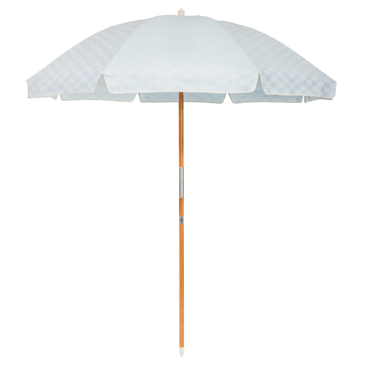 The Rio Umbrella - Vintage Blue Checker