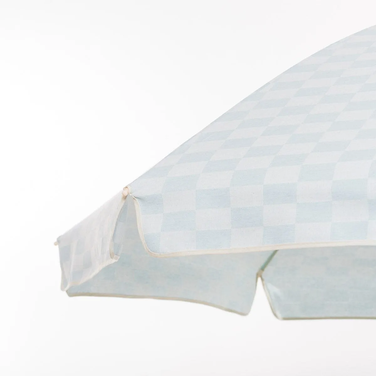 The Rio Umbrella - Vintage Blue Checker