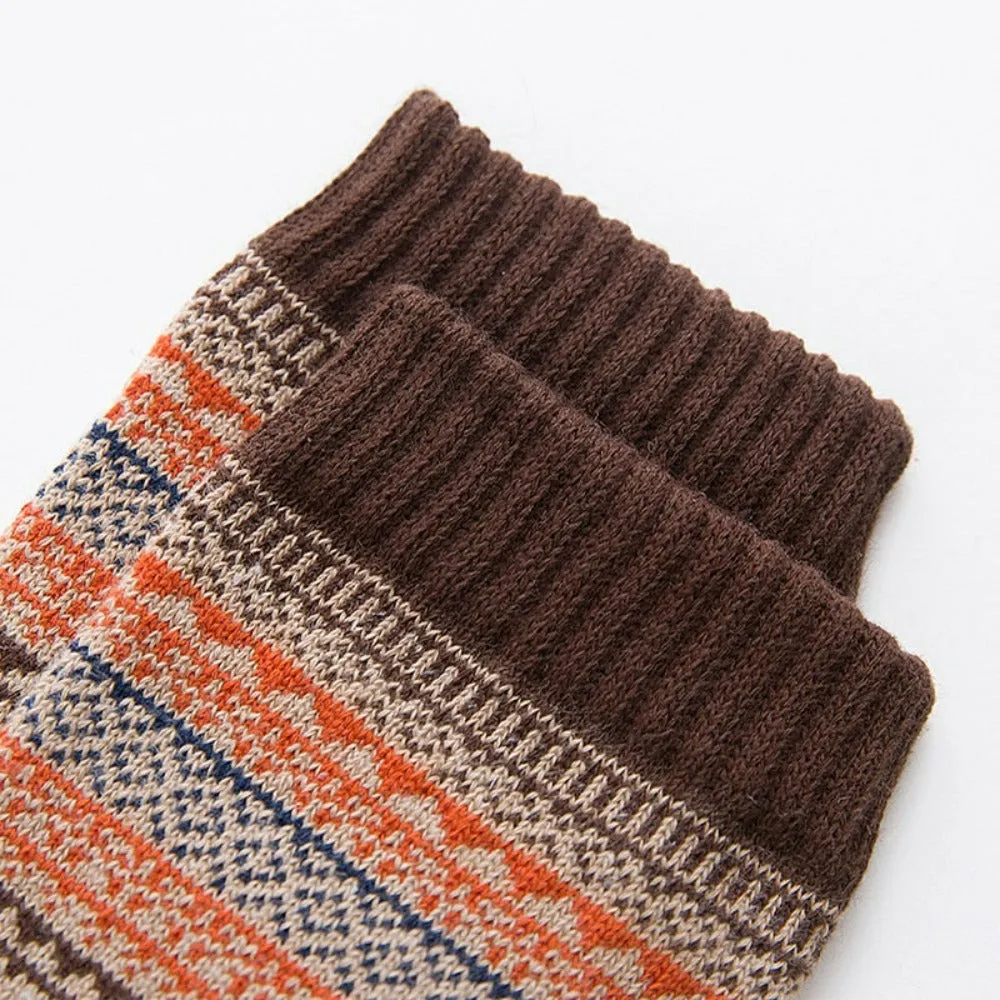 Thicken Warm Wool Retro Style Socks
