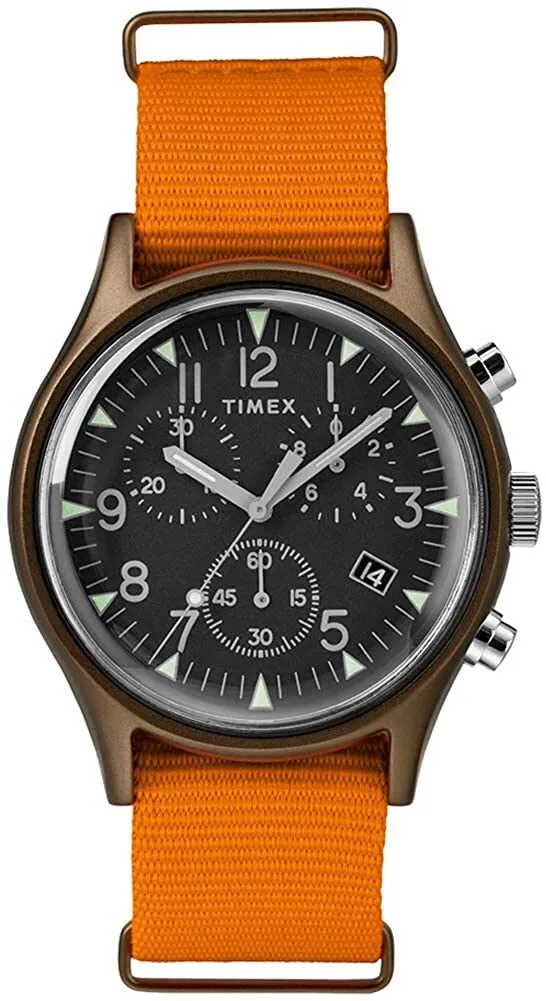 Timex Chronograph Quartz Black Dial Men's Watch TW2T10600