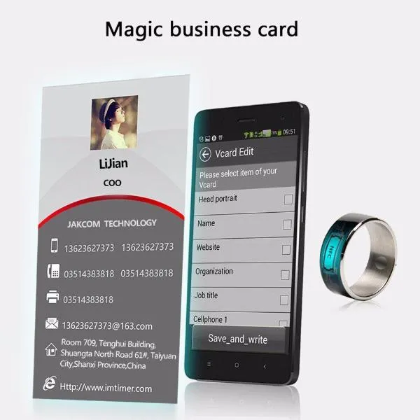 Titanium Smart Ring