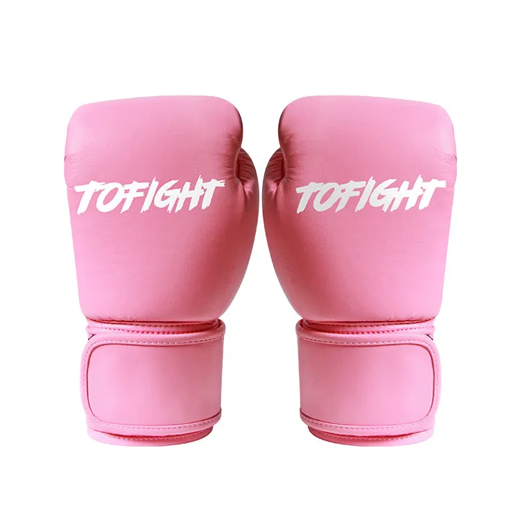 TOFIGHT SPARTA WARRIOR MUAY THAI BOXING SPARRING GLOVES VELCRO CLOSURE 10-12 oz 4 Colours