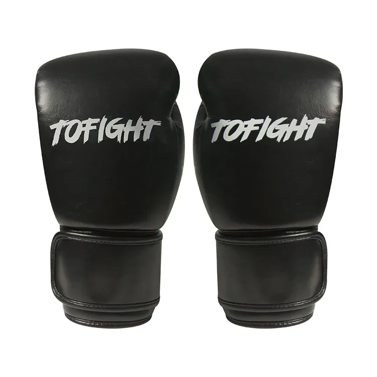 TOFIGHT SPARTA WARRIOR MUAY THAI BOXING SPARRING GLOVES VELCRO CLOSURE 10-12 oz 4 Colours