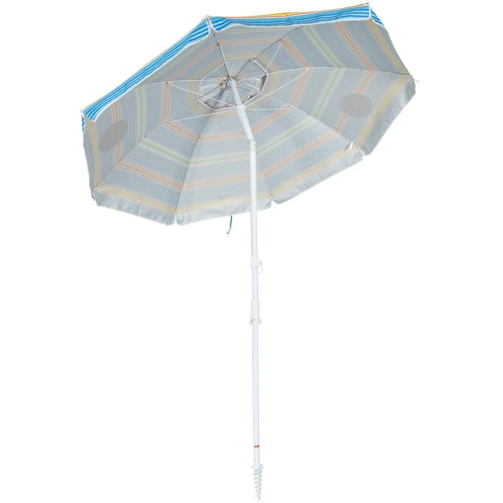 Tommy Bahama Beach Umbrella with Sand Anchor 1.28 m / 6'. Protect yourself under the sun with the Tommy Bahama umbrella. -473916
