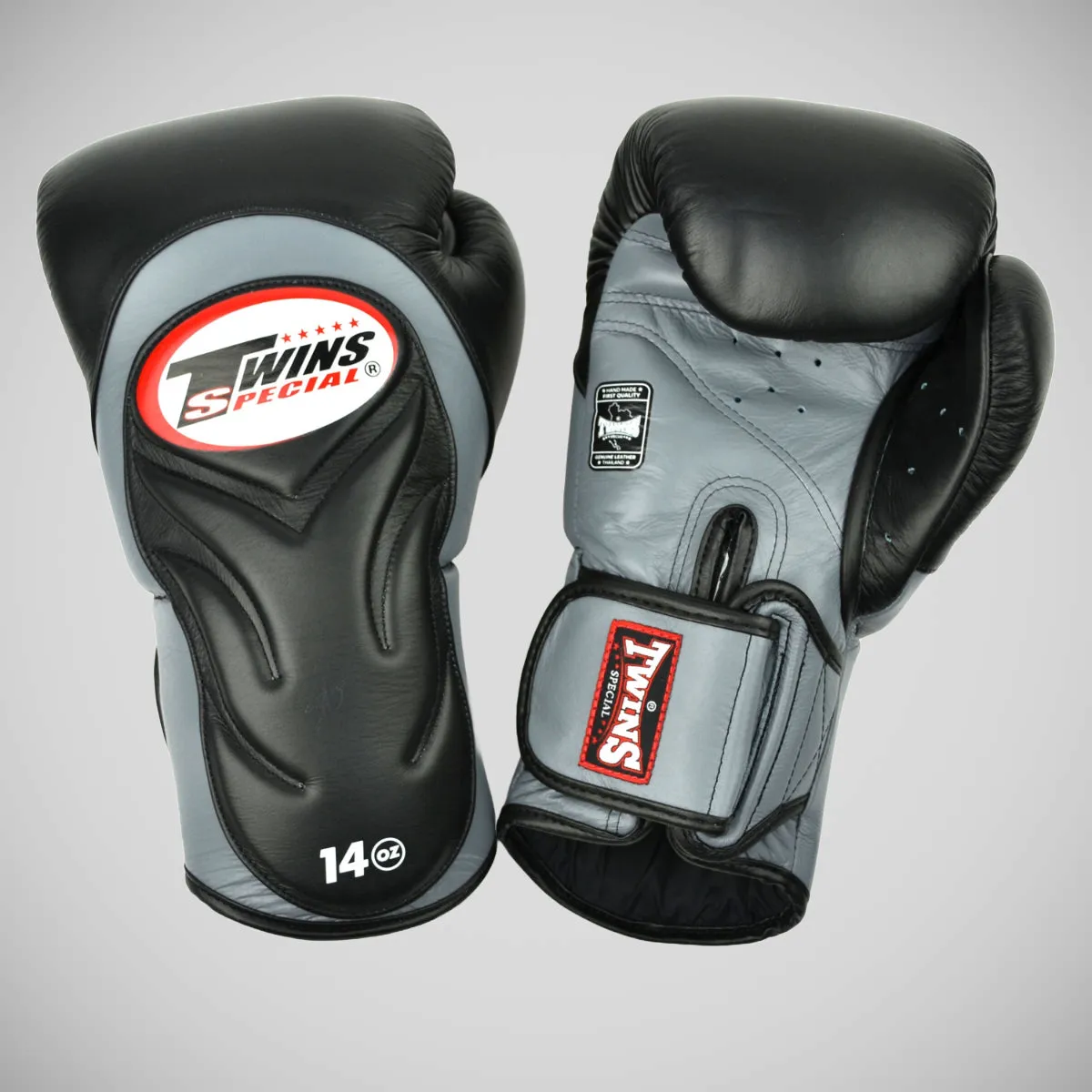 Twins BGVL6 Deluxe Sparring Gloves Black/Grey