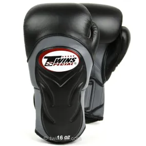 Twins Deluxe Sparring Gloves - Black