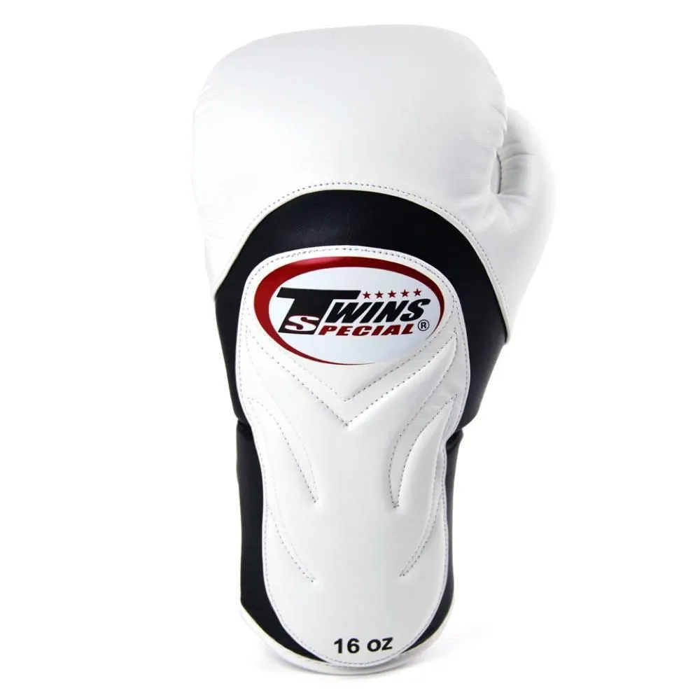 Twins Deluxe Sparring Gloves - White