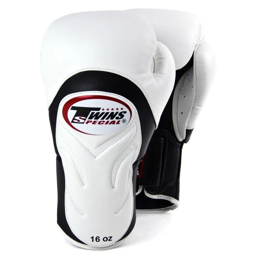 Twins Deluxe Sparring Gloves - White