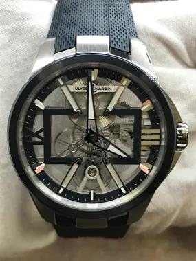 Ulysse Nardin Blast Skeleton X 3713-260/03 Skeletonized Dial Manual-wind Men's Watch