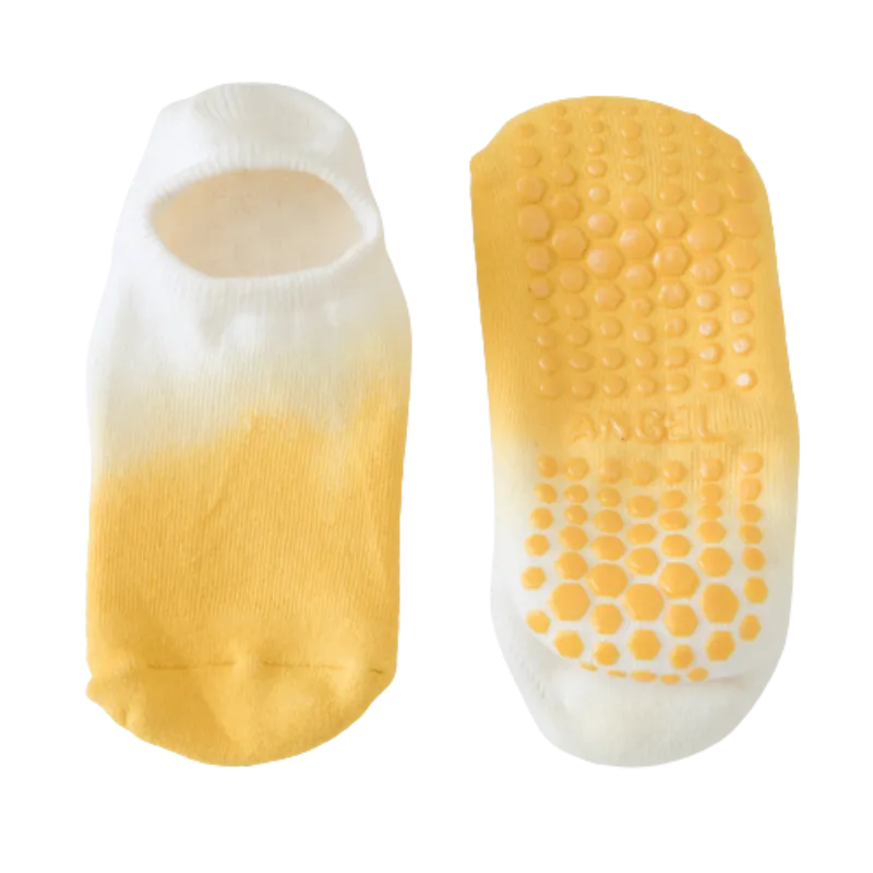 Unisex Gradient Color Invisible Boat Socks