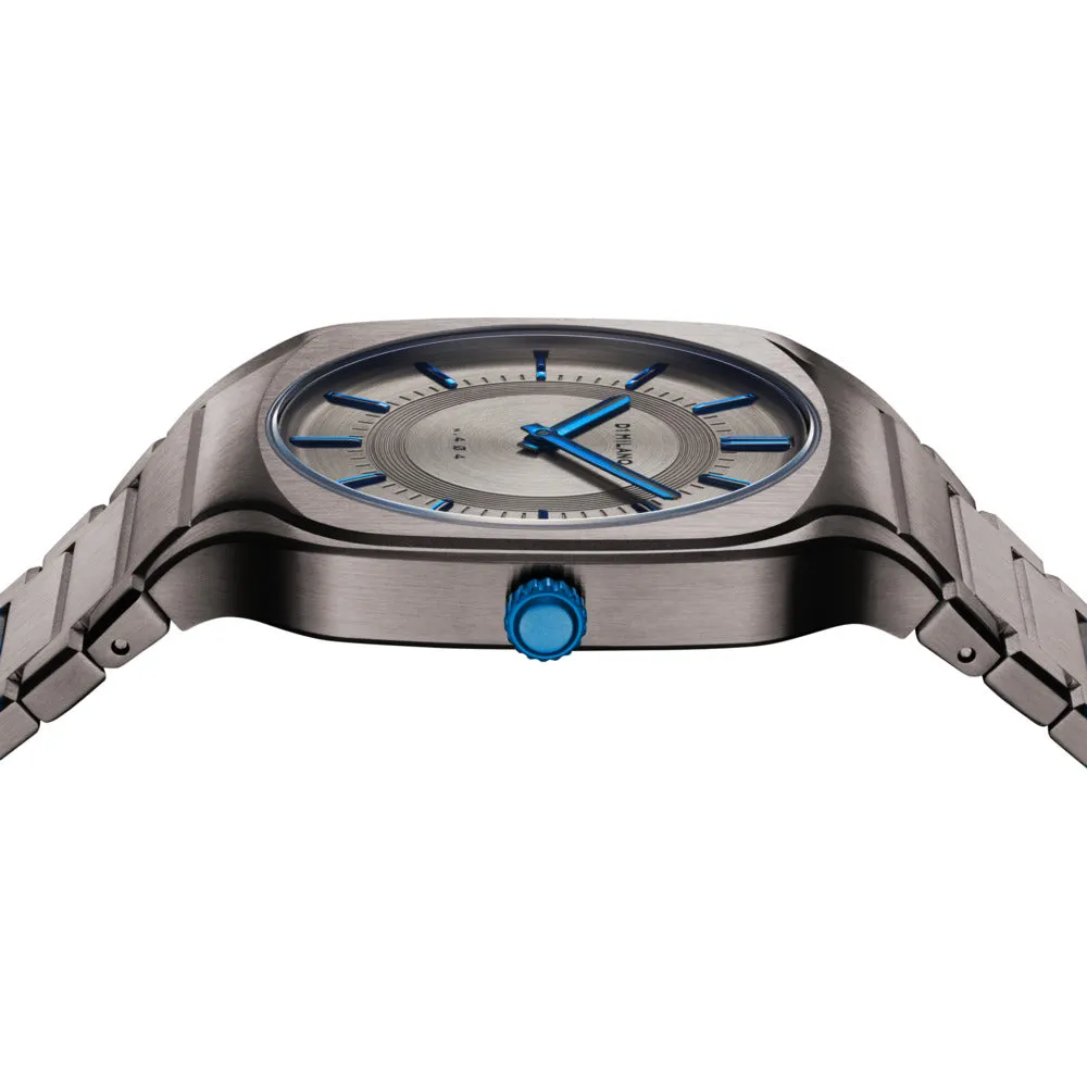 Unisex Square Grey 37mm Watch