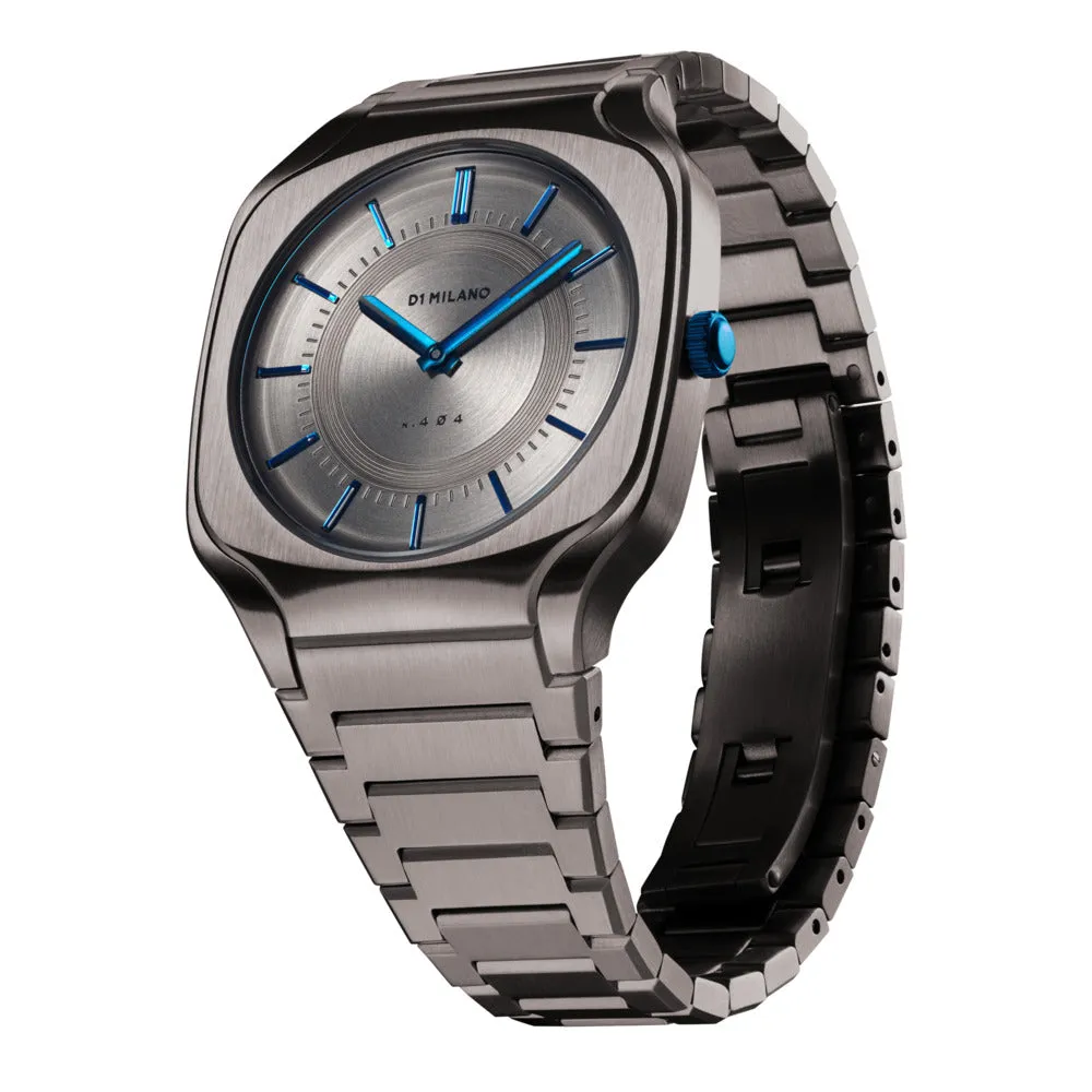 Unisex Square Grey 37mm Watch