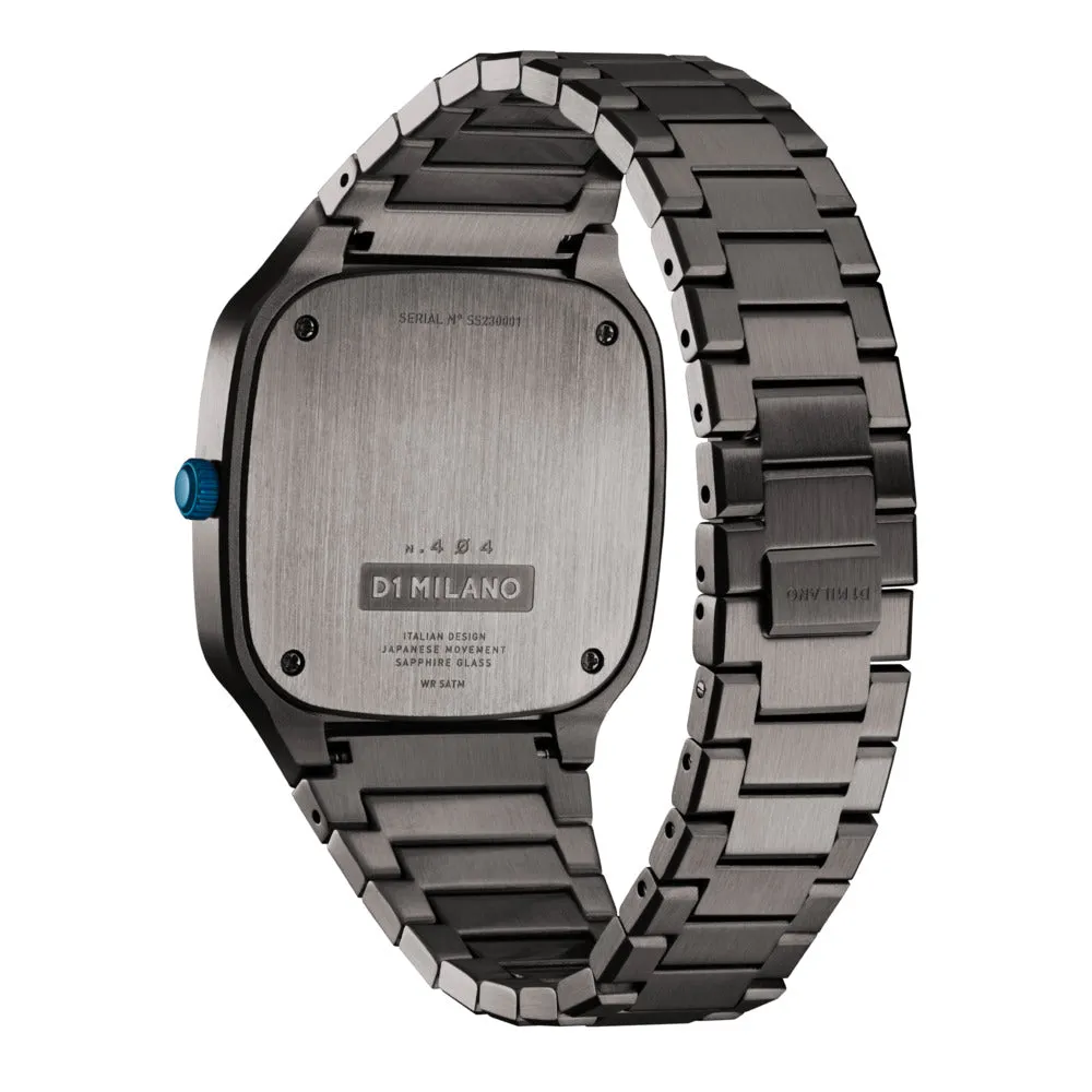 Unisex Square Grey 37mm Watch