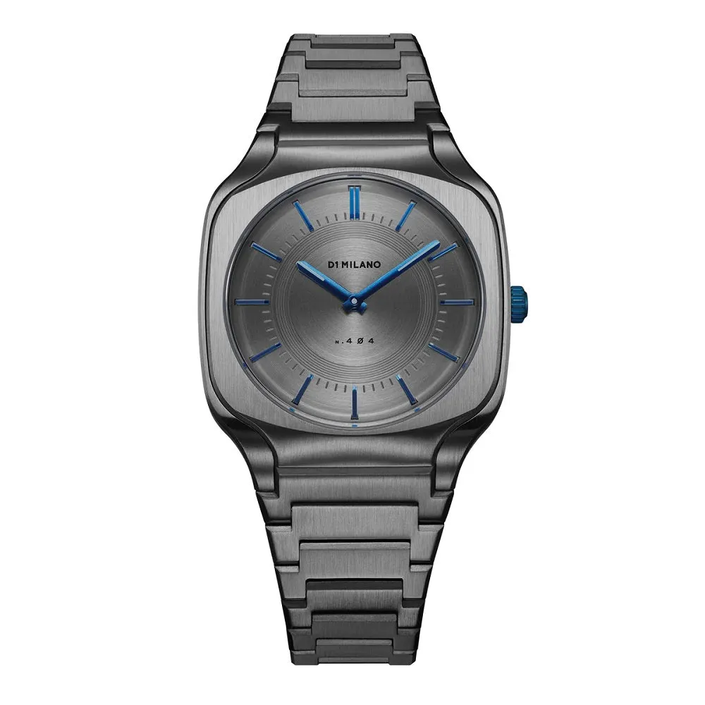 Unisex Square Grey 37mm Watch