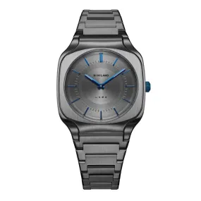 Unisex Square Grey 37mm Watch