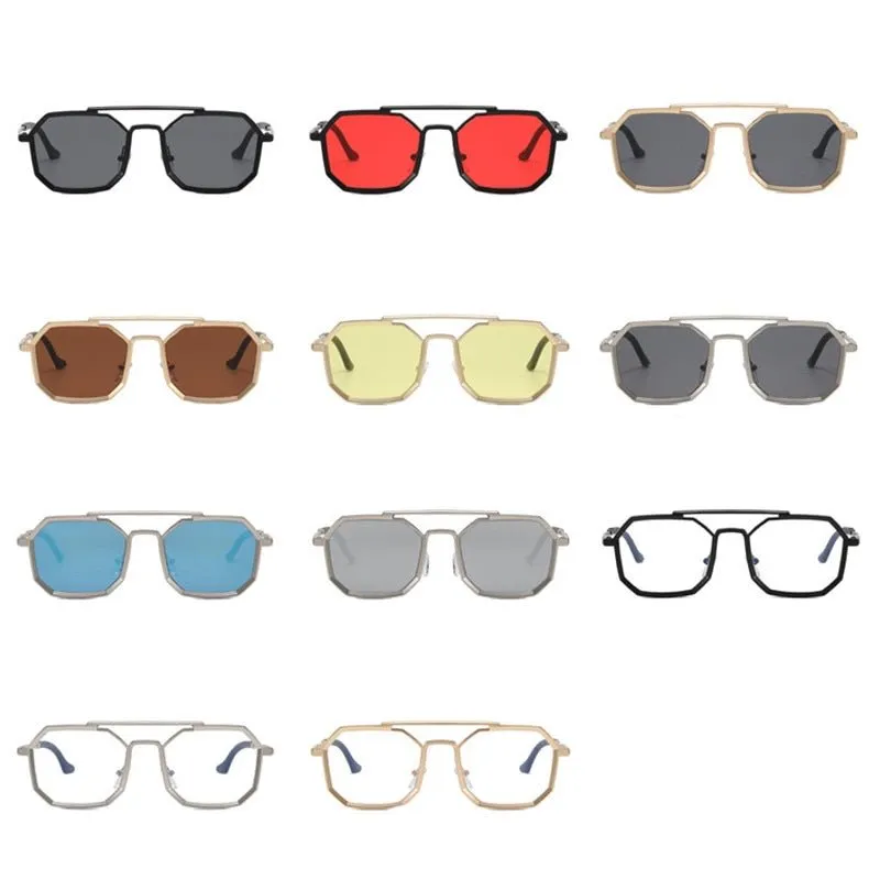 UV Protection Poly Unisex Sunglasses with Durable Alloy Frames