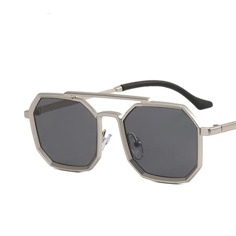 UV Protection Poly Unisex Sunglasses with Durable Alloy Frames