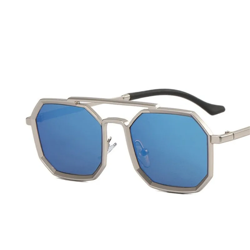 UV Protection Poly Unisex Sunglasses with Durable Alloy Frames