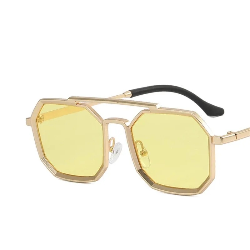 UV Protection Poly Unisex Sunglasses with Durable Alloy Frames