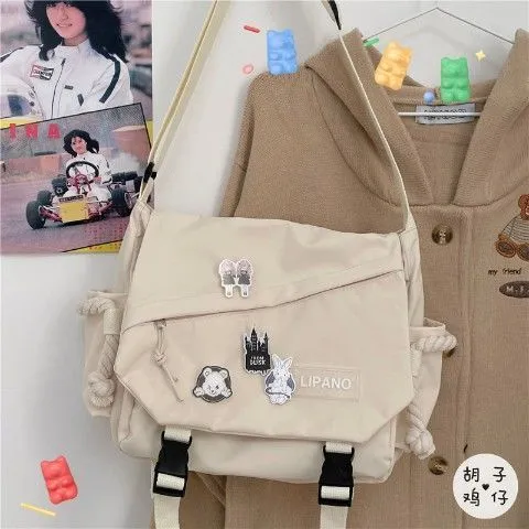 Waterproof Nylon Hand-Shoulder Bag