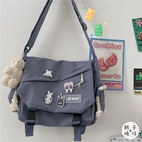 Waterproof Nylon Hand-Shoulder Bag