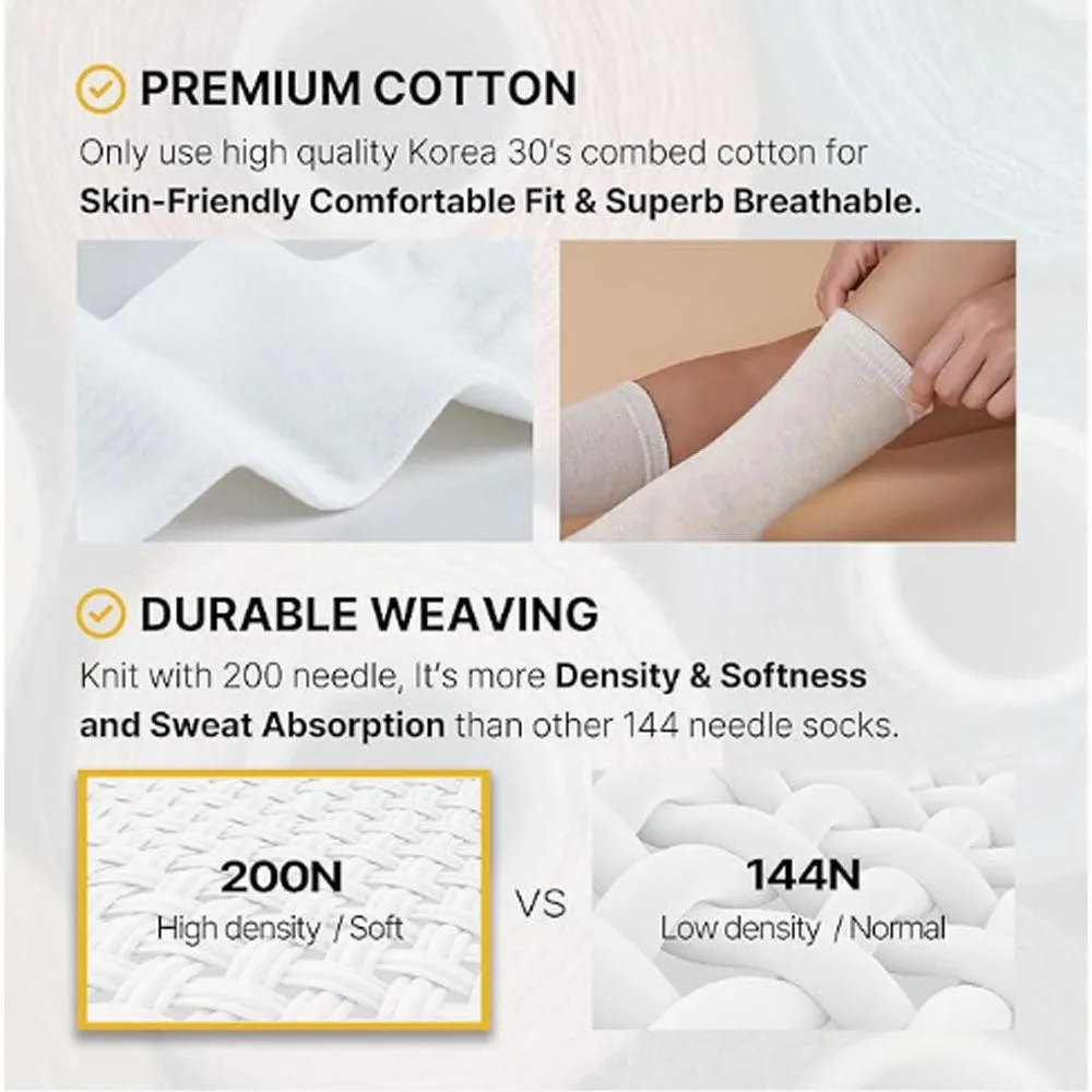 Women Cute Ankle Socks | 6 Pairs Smiley Face Heart Character Design Ruffle Dots Print Fruits Mid Cut Cotton Socks  US 6~8