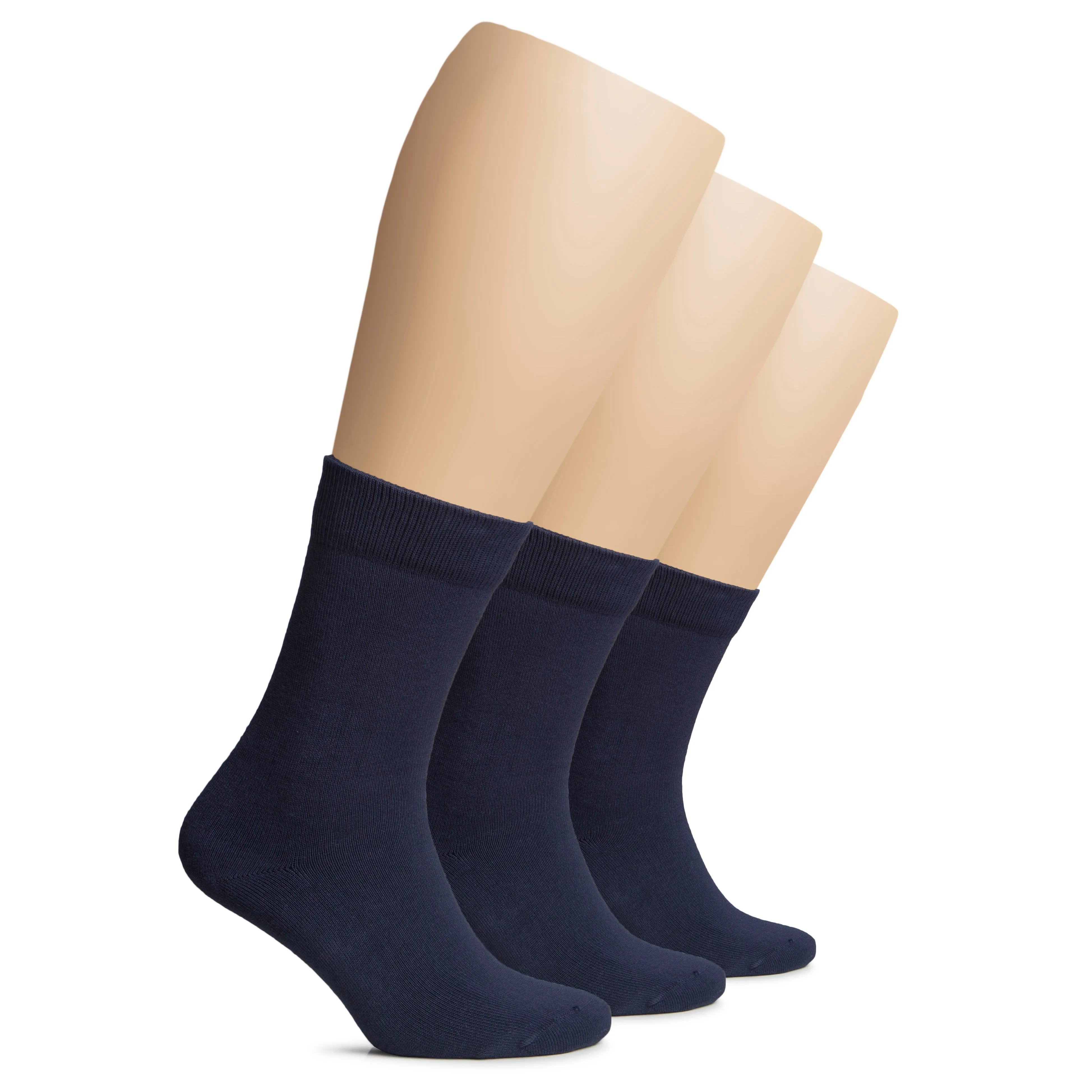 Women's Warm Winter Cotton Dress Crew Socks, 3 Pairs
