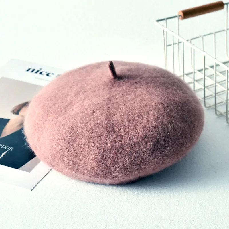 Wool Blend Beret