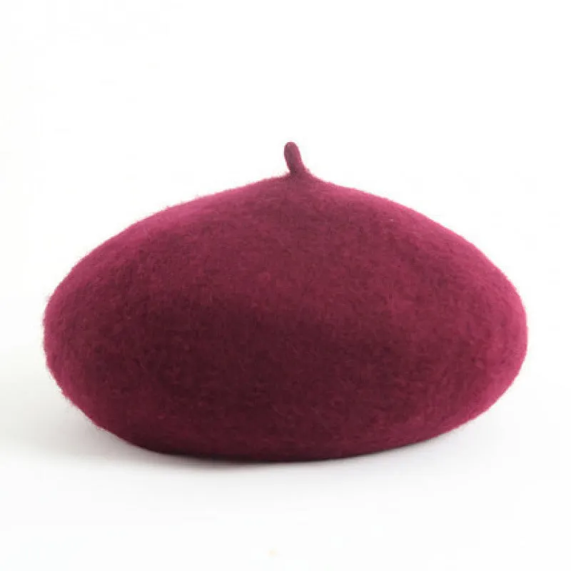 Wool Blend Beret