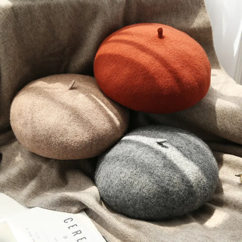 Wool Blend Beret