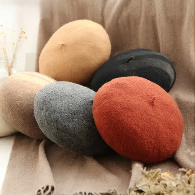 Wool Blend Beret