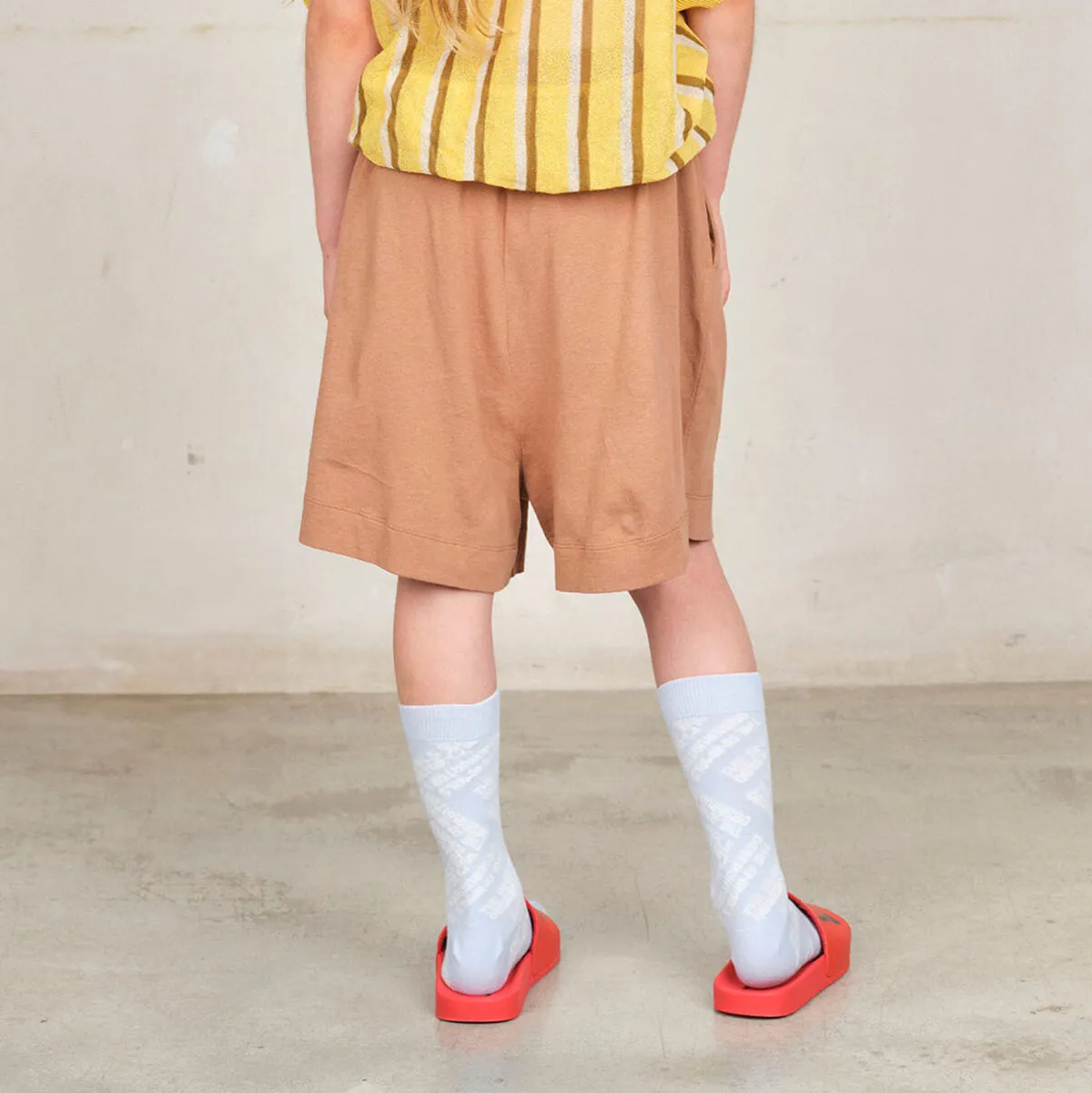 Worm Kids Socks in Soft Blue by The Animals Observatory