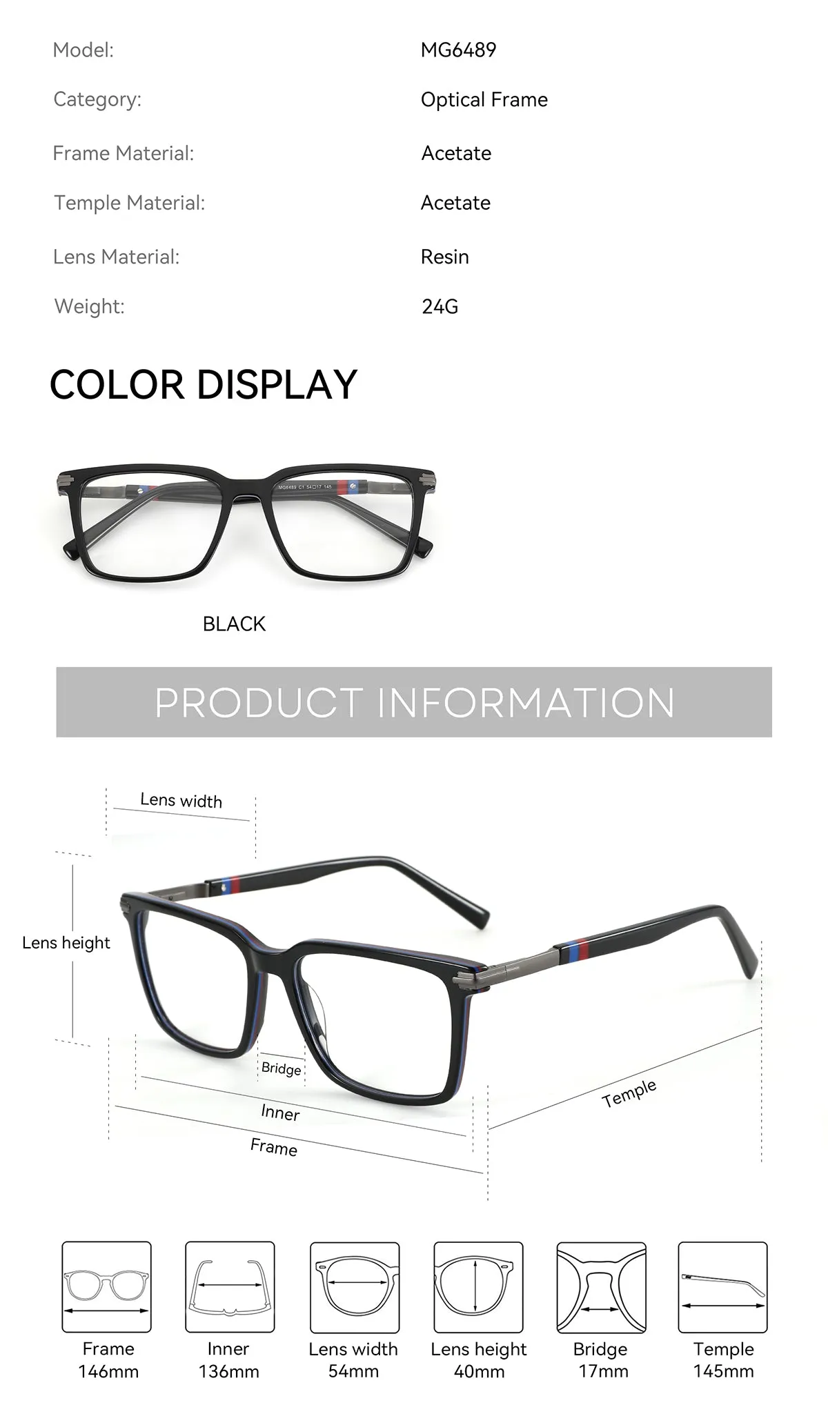 Zenottic Eyeglasses Jackson