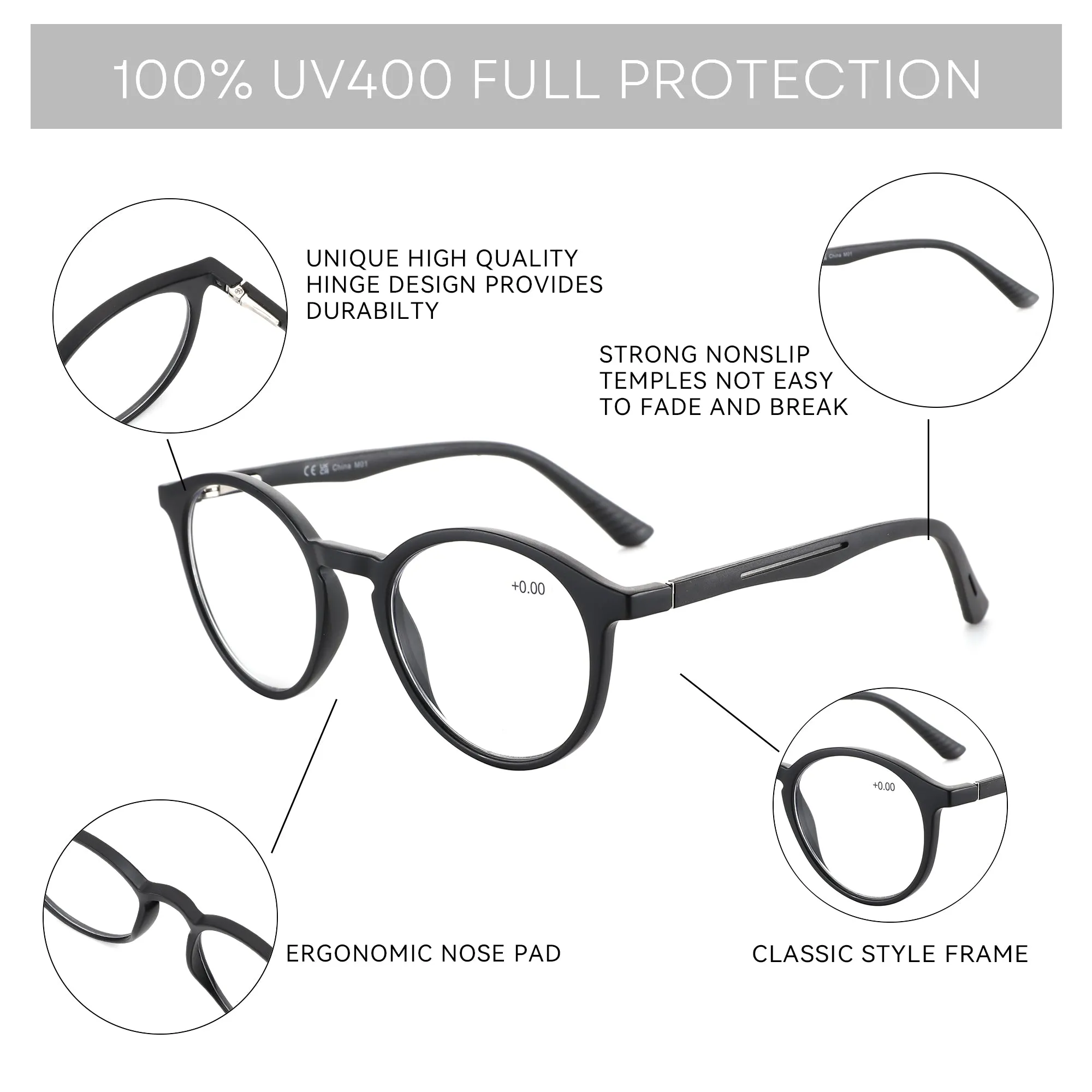 Zenottic Reading Glasses Hulda
