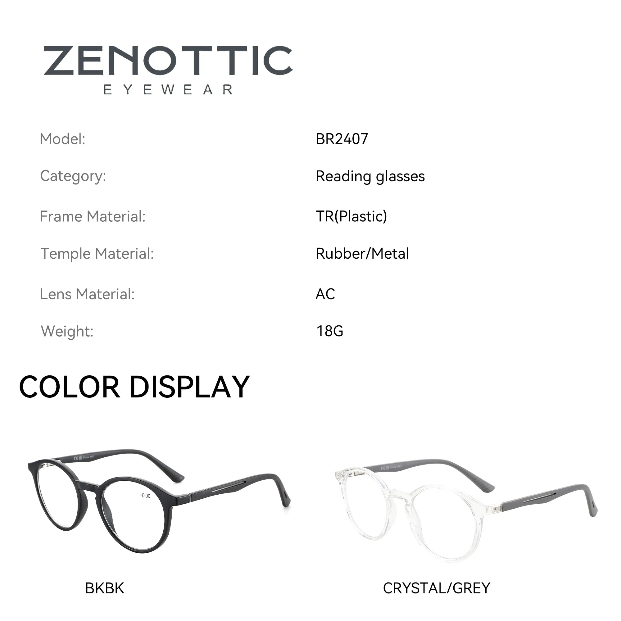 Zenottic Reading Glasses Hulda