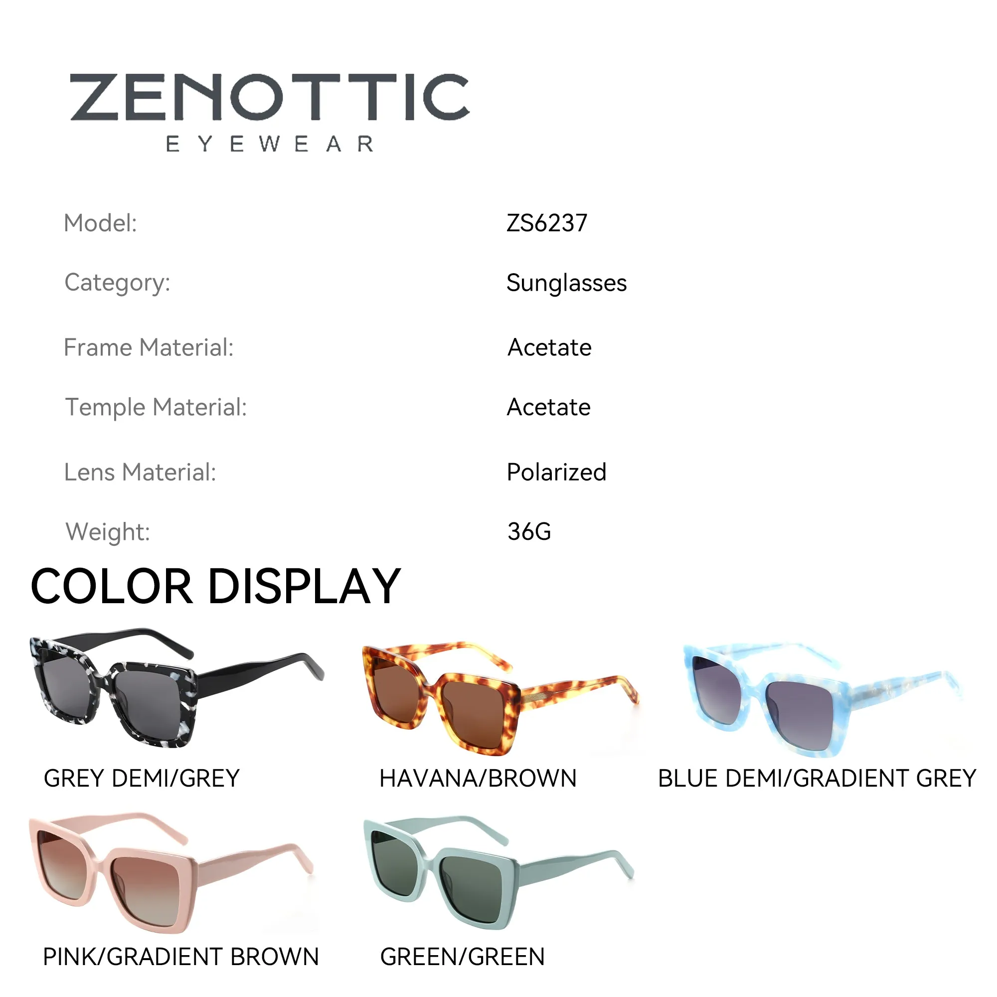 Zenottic Sun Glasses Debby
