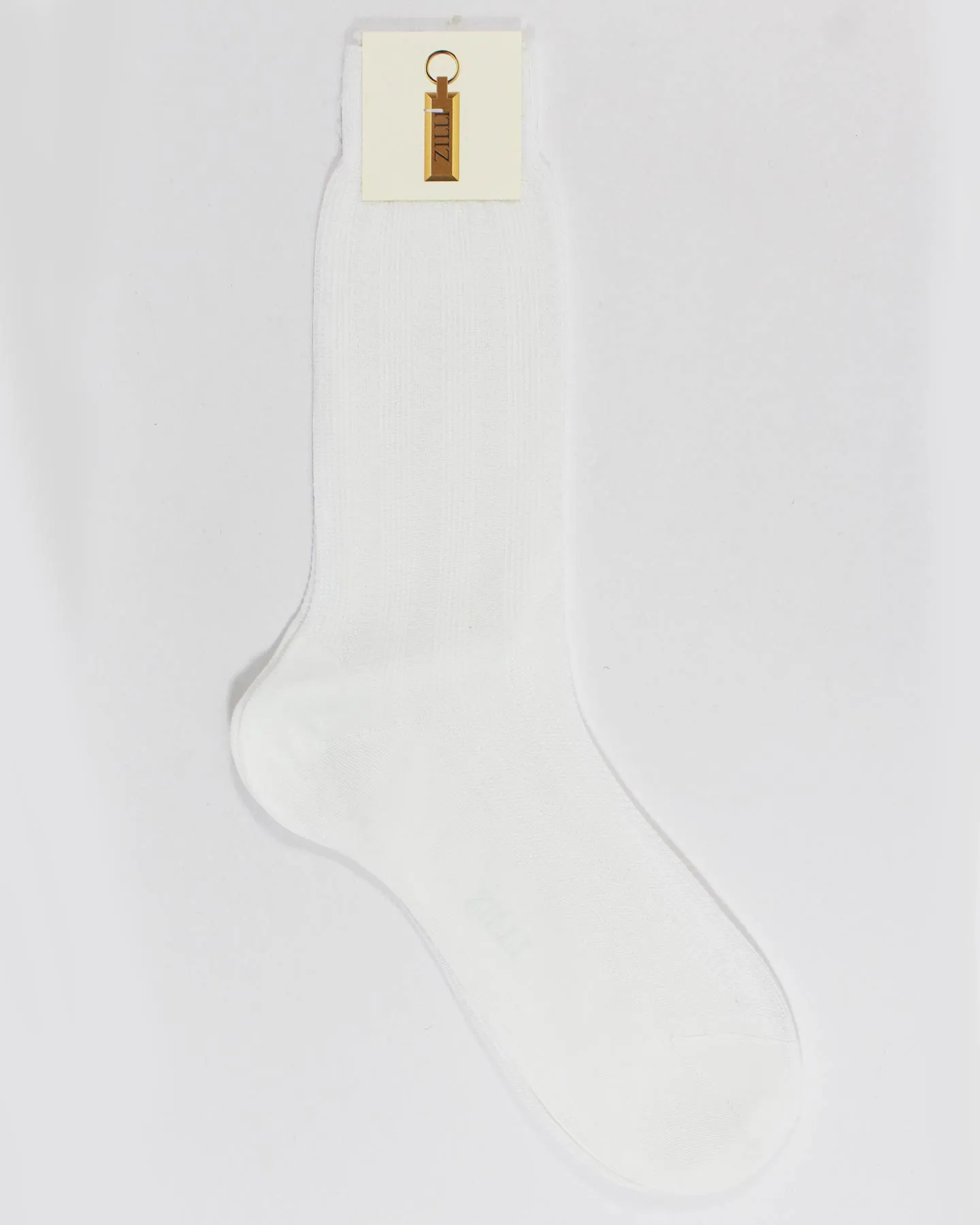 Zilli Dress Socks White US 12 1/2 - EU 46 1/2 SALE